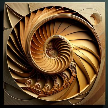 3D model golden ratio (STL)